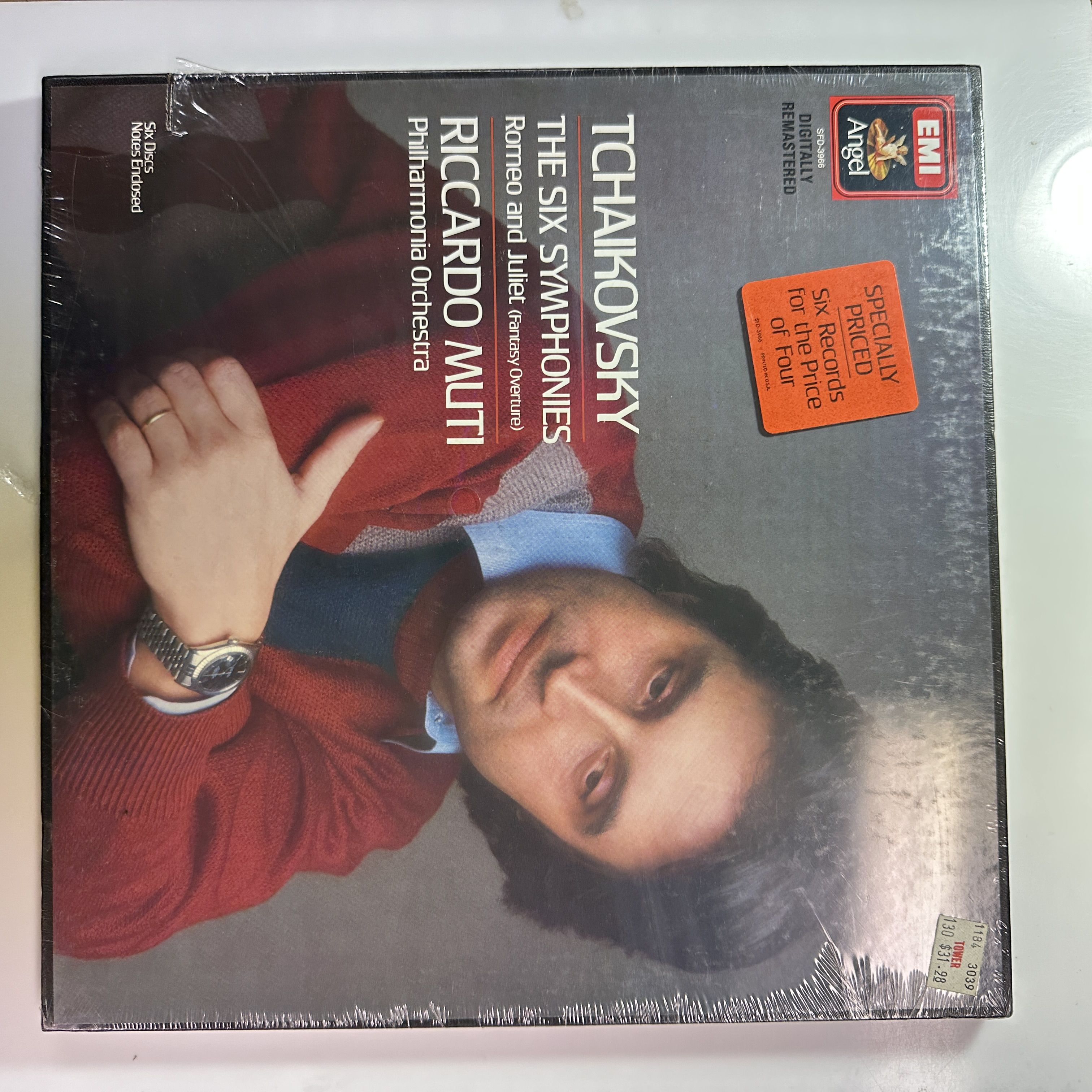 Six Symphonies Romeo And Juliet Box Set Vinyl Tchaikovsky Angel SFD 3966 Sealed
